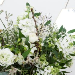 Bouquet tons blanc